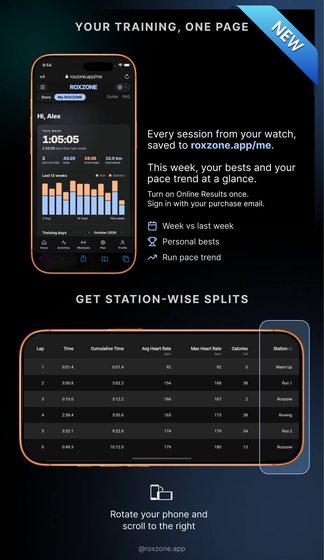 HYROX Tracker: ROXZONE screenshot 4